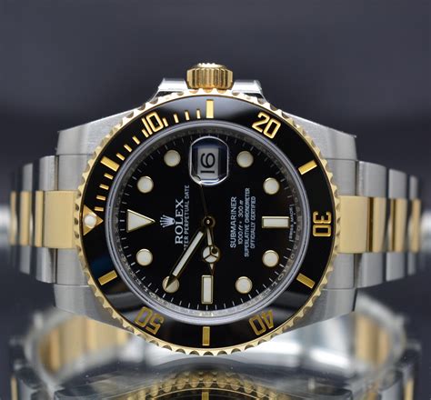 new rolex submariner two tone|Rolex Submariner official site.